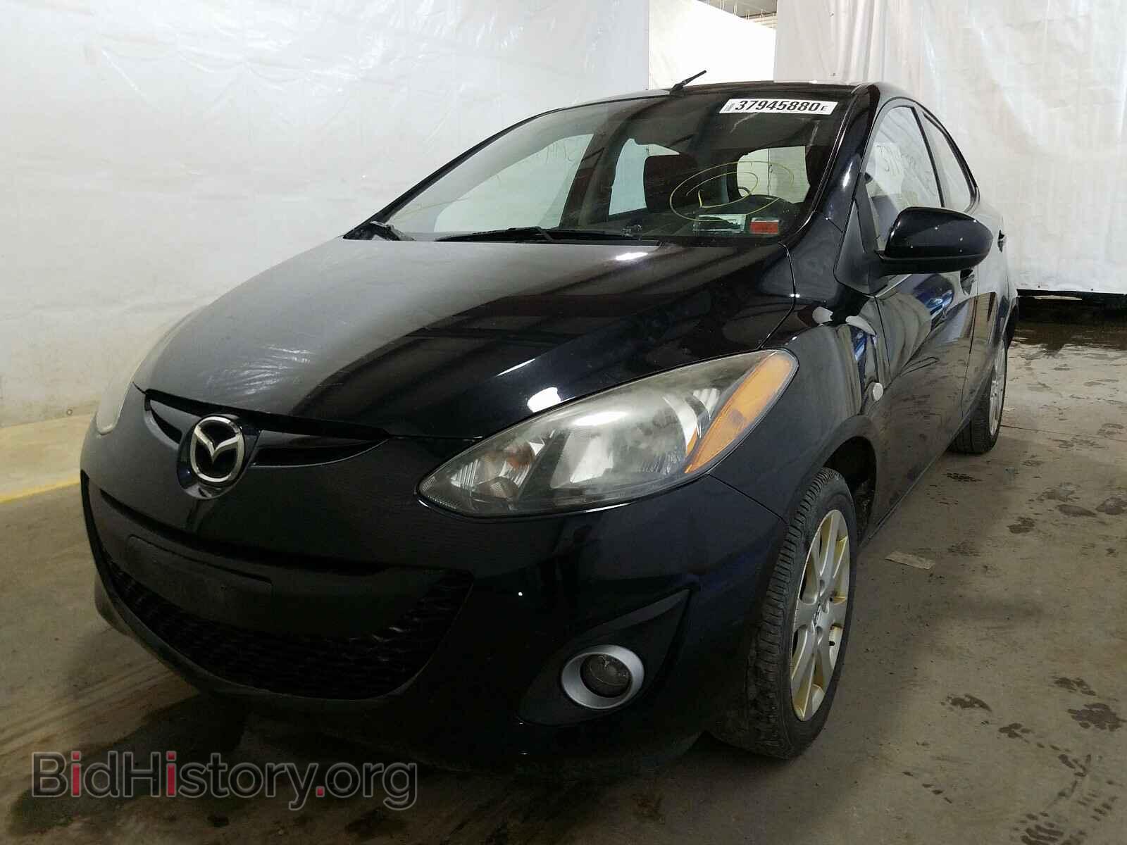 2013 MAZDA 2 - VIN: JM1DE1LY2D0155455 - Фото 2