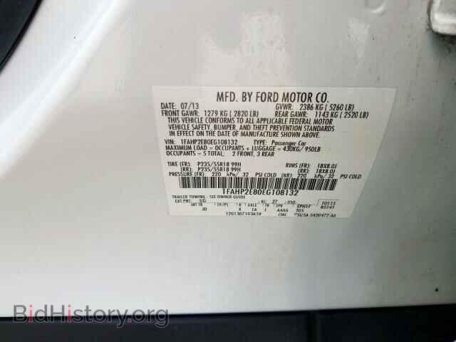 2014 FORD TAURUS - VIN: 1FAHP2E80EG108132 - Photo 10