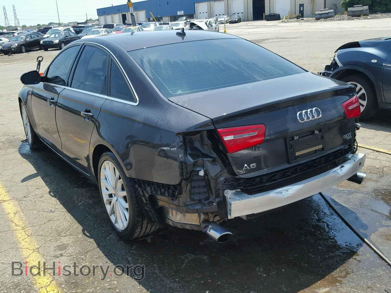 2012 AUDI A6 - VIN: WAUBGAFC8CN014728 - Photo 3