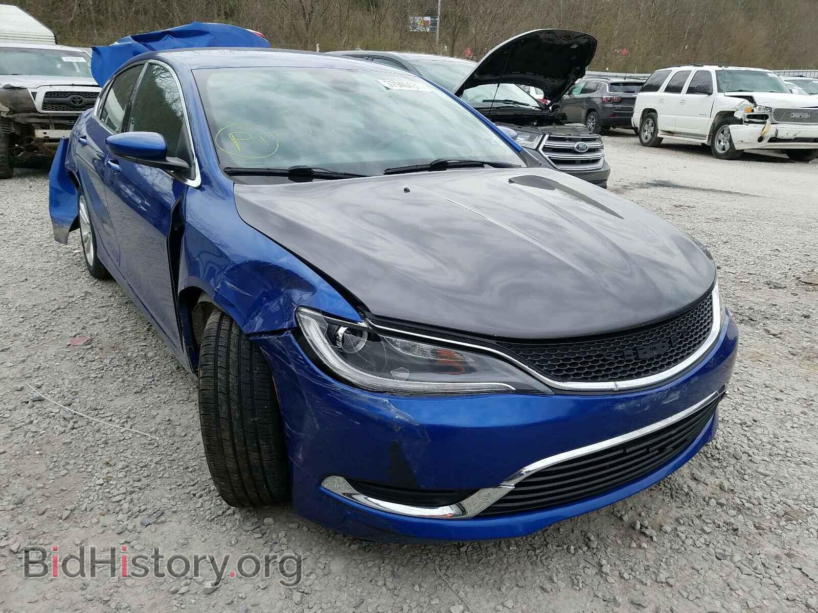 Фотография 1C3CCCAB1FN553035 - CHRYSLER 200 2015