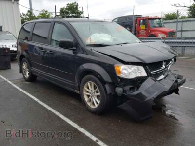 2013 Dodge CARAVAN Grand Cara, черный — VIN 2C4RDGCG1DR570100, Copart