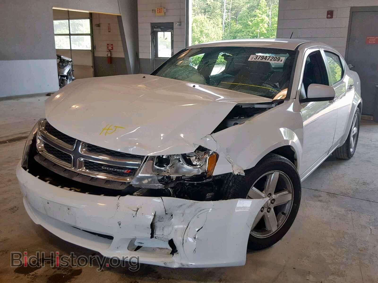 2013 DODGE AVENGER - VIN: 1C3CDZCB1DN708578 - Фото 2