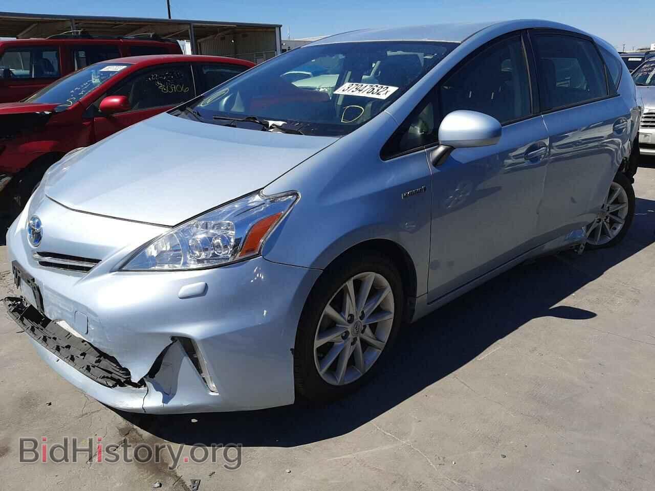 2012 TOYOTA PRIUS - VIN: JTDZN3EU4C3140979 - Фото 2