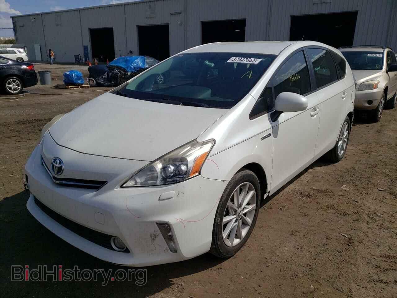 2012 TOYOTA PRIUS - VIN: JTDZN3EU4C3155482 - Фото 2