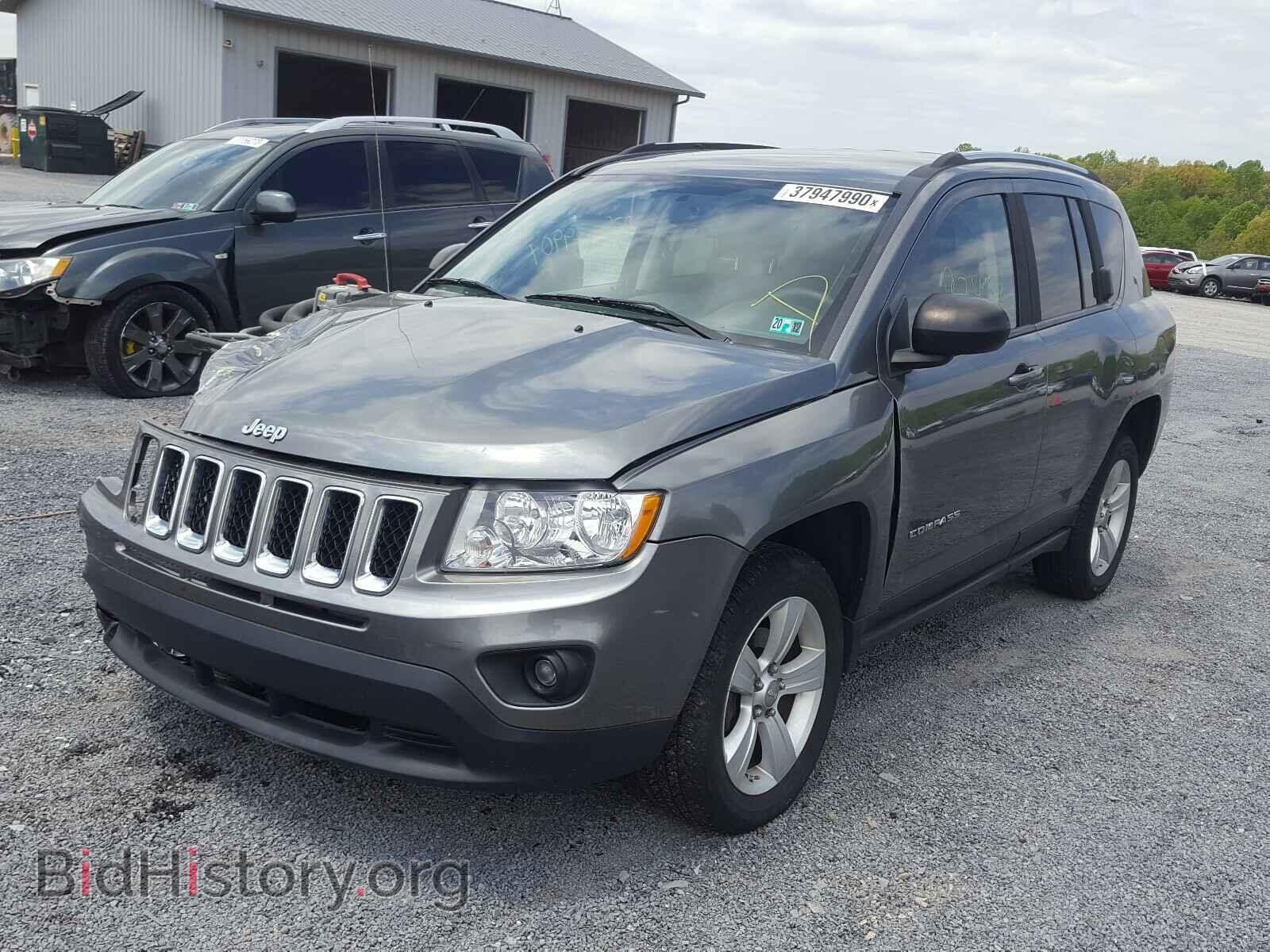 2012 JEEP COMPASS - VIN: 1C4NJDBB8CD559821 - Фото 2