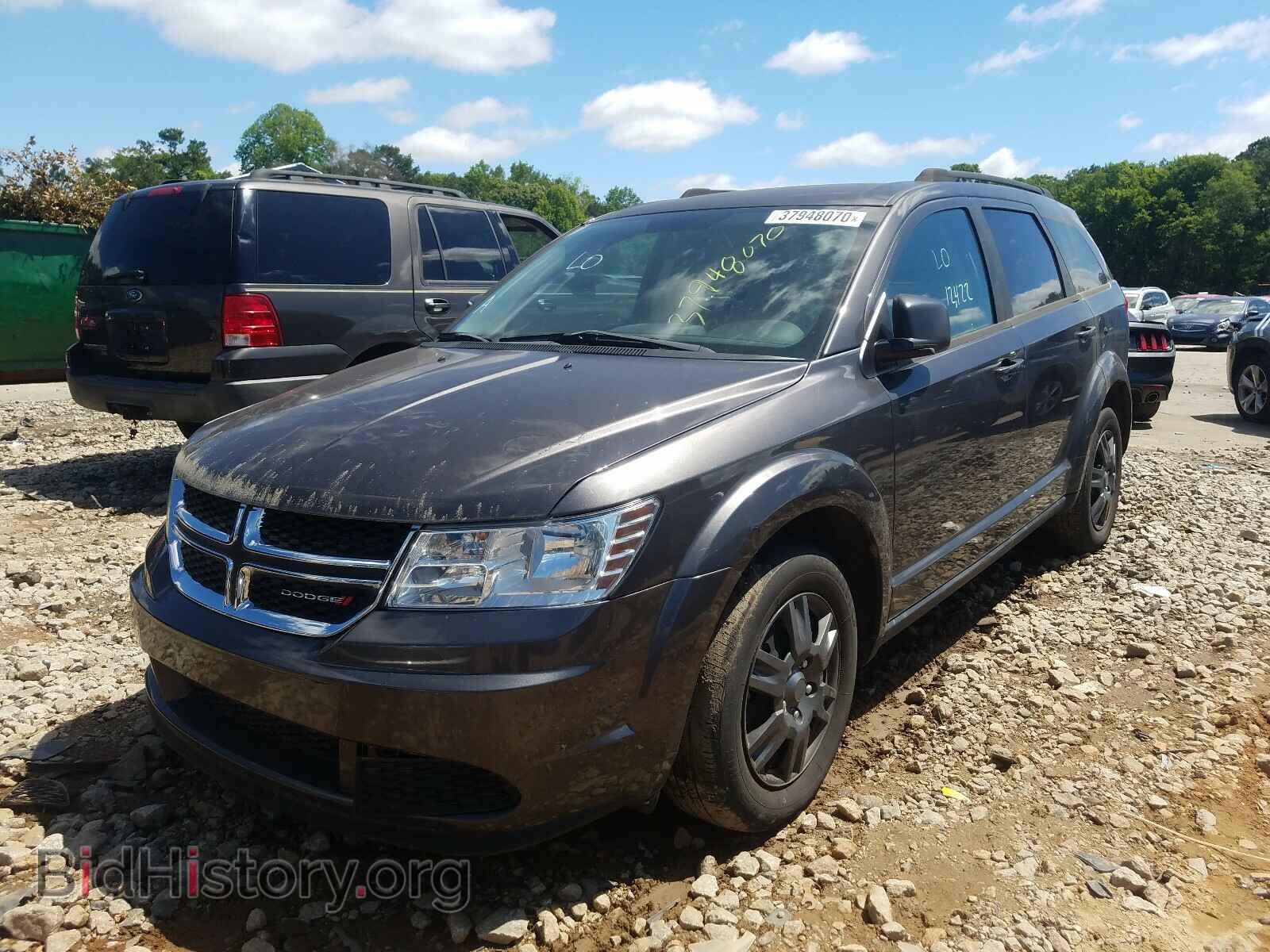 2017 DODGE JOURNEY - VIN: 3C4PDCAB8HT637334 - Фото 2