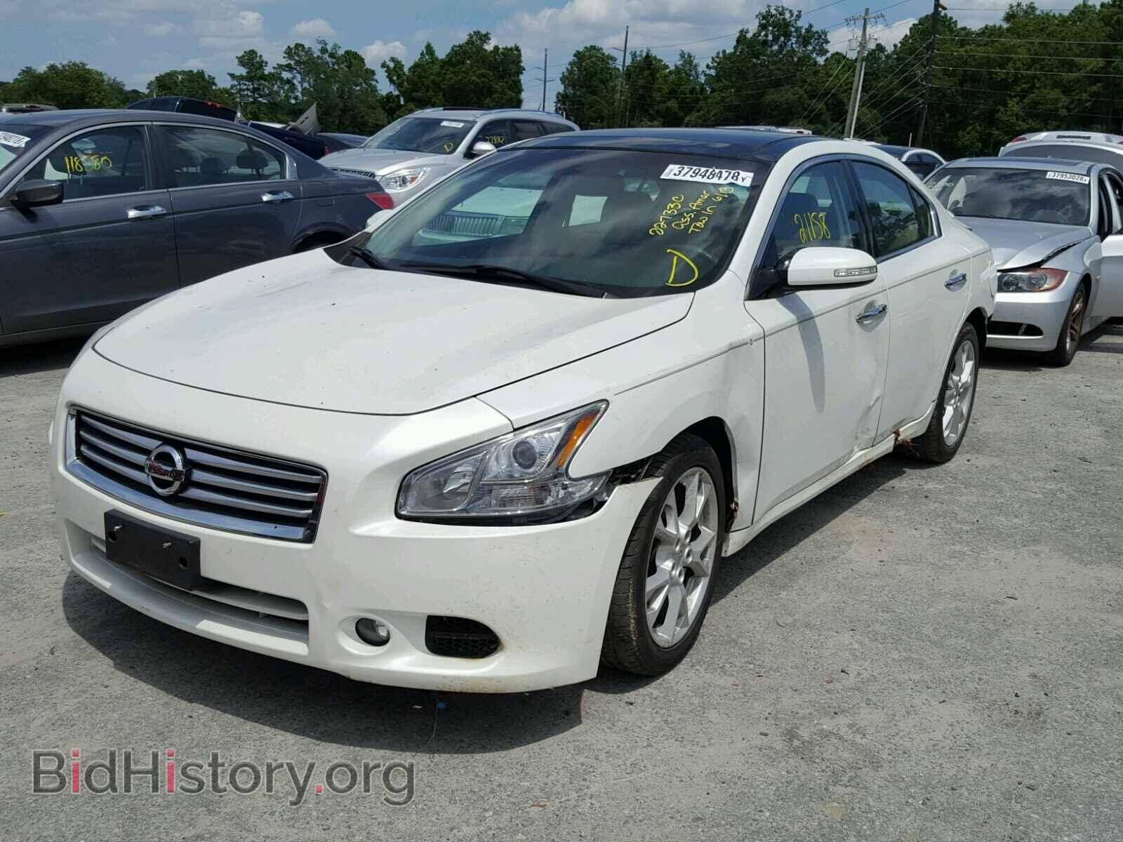 2014 NISSAN MAXIMA S - VIN: 1N4AA5AP1EC447054 - Фото 2