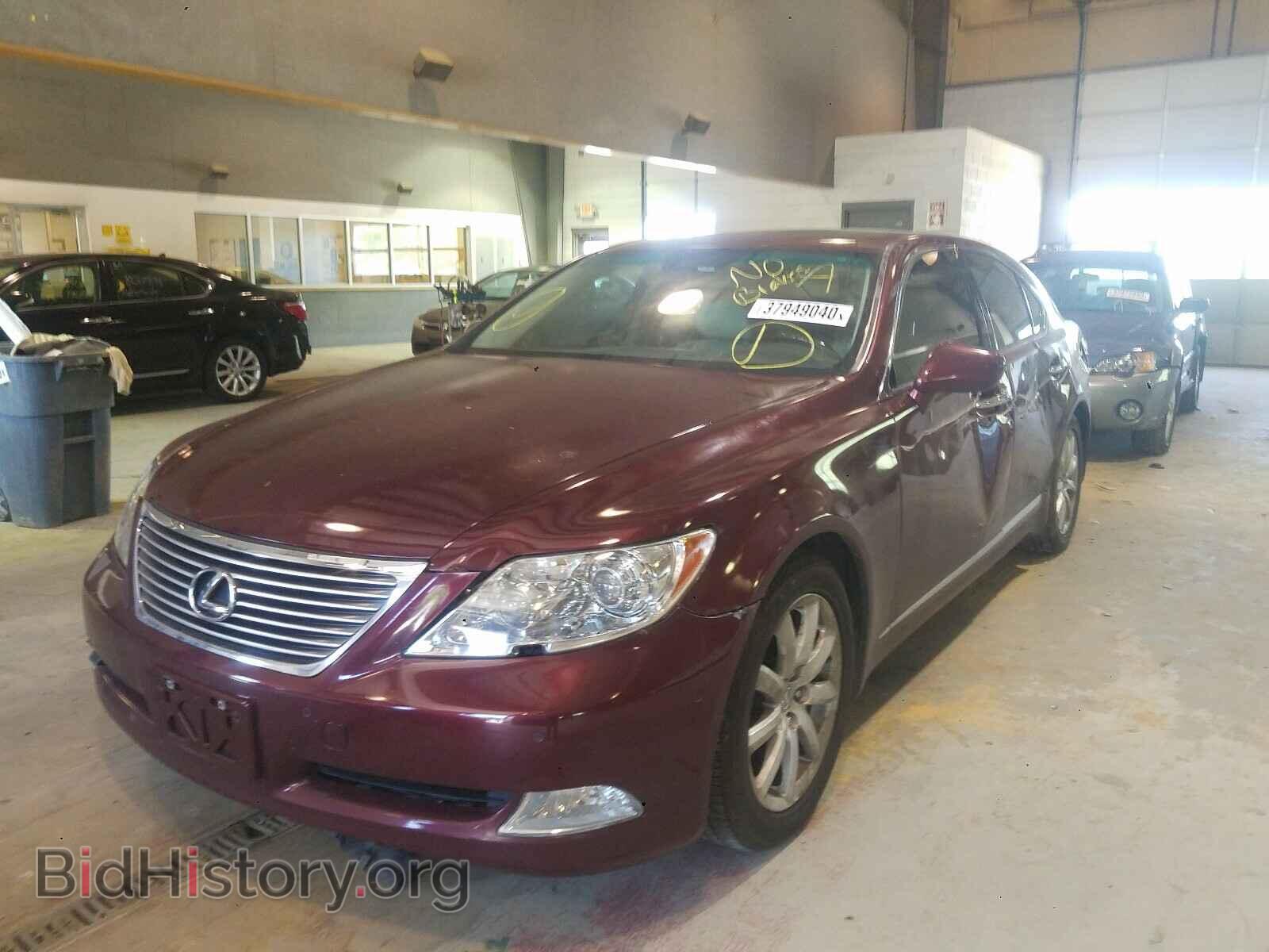 2007 LEXUS LS460 - VIN: JTHBL46F475002252 - Фото 2