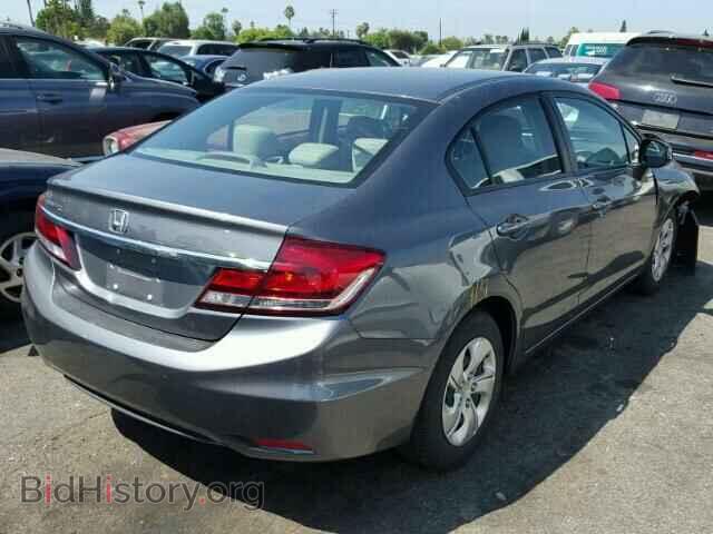 2013 HONDA CIVIC - VIN: 19XFB2F53DE269626 - Фото 4