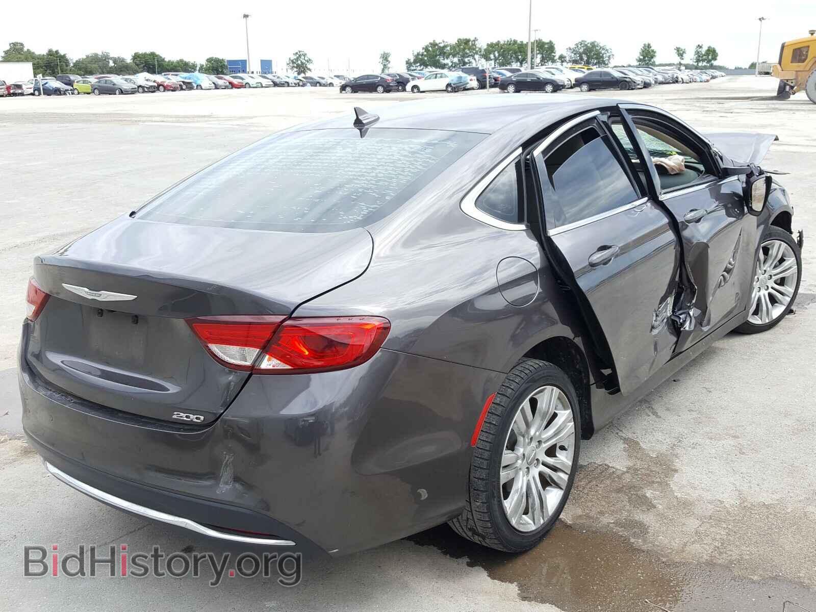 2015 CHRYSLER 200 - VIN: 1C3CCCAB5FN738219 - Фото 4