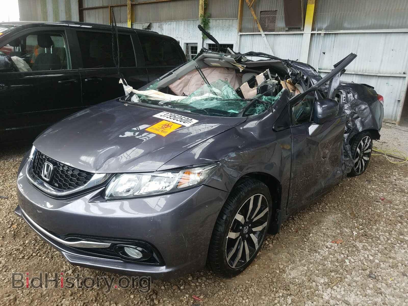 2014 HONDA CIVIC - VIN: 19XFB2F90EE048277 - Фото 2
