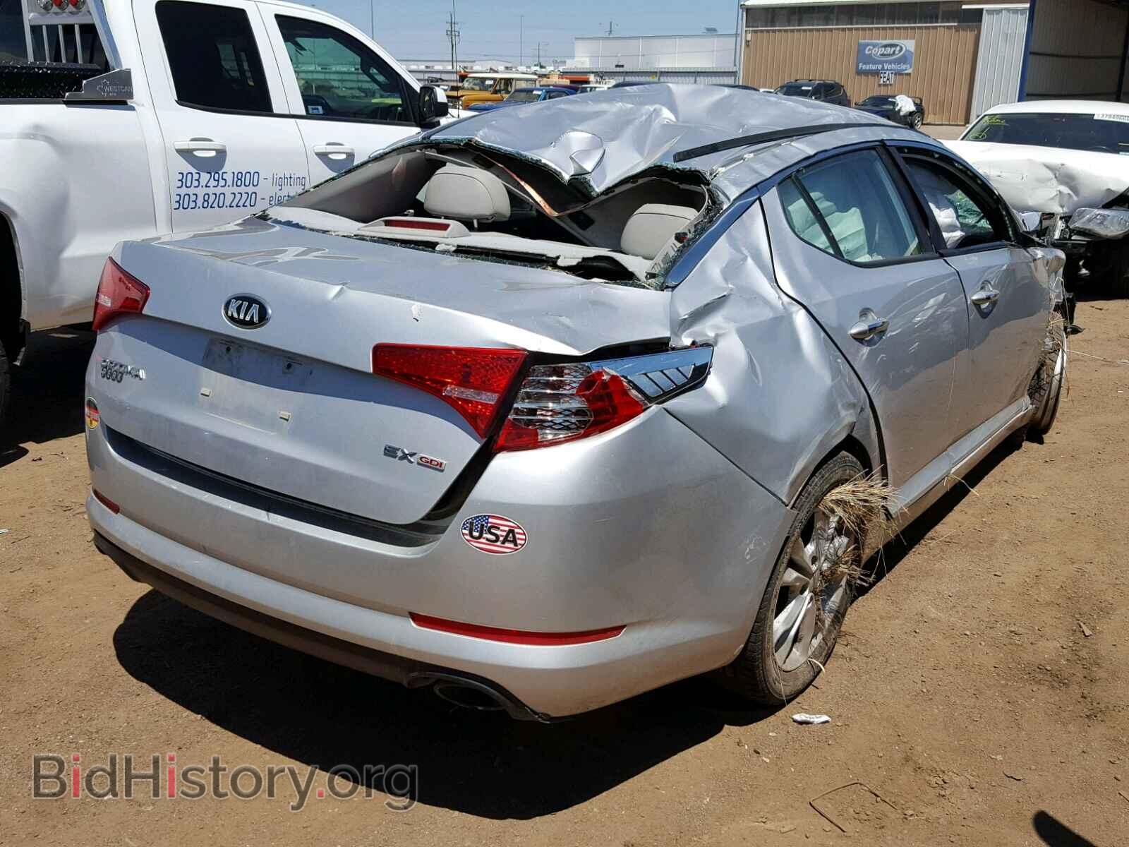 2013 KIA OPTIMA - VIN: 5XXGN4A74DG172183 - Фото 4