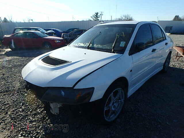 2004 MITSUBISHI LANCER - VIN: JA3AH36D34U063244 - Фото 2