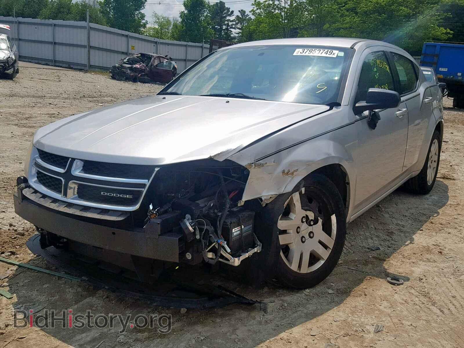 2011 DODGE AVENGER - VIN: 1B3BD4FB2BN609028 - Фото 2