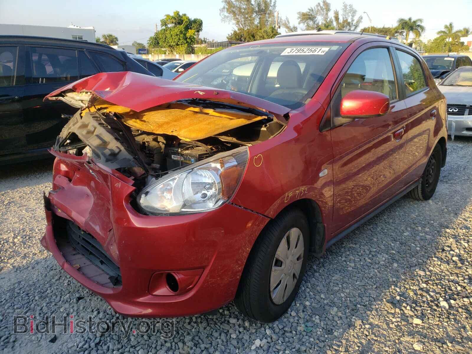 2015 MITSUBISHI MIRAGE - VIN: ML32A3HJ2FH038153 - Фото 2