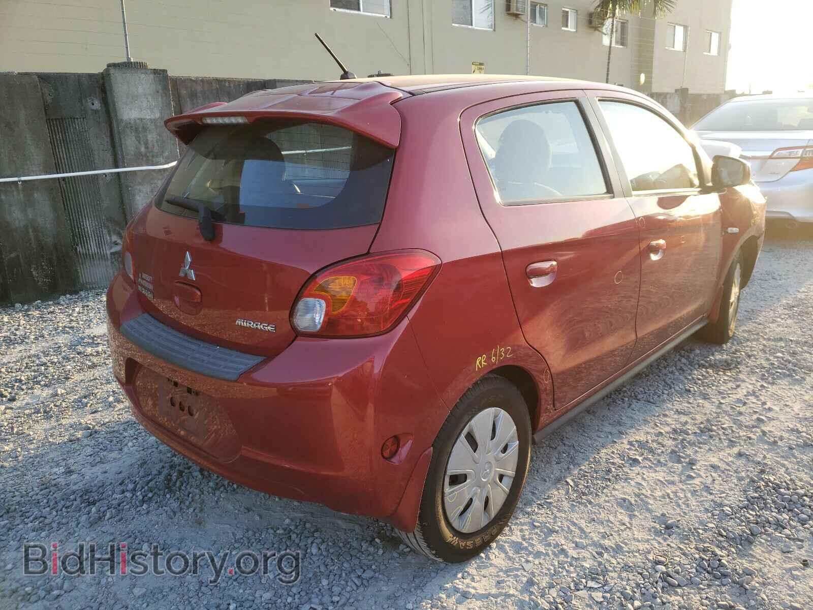 2015 MITSUBISHI MIRAGE - VIN: ML32A3HJ2FH038153 - Фото 4