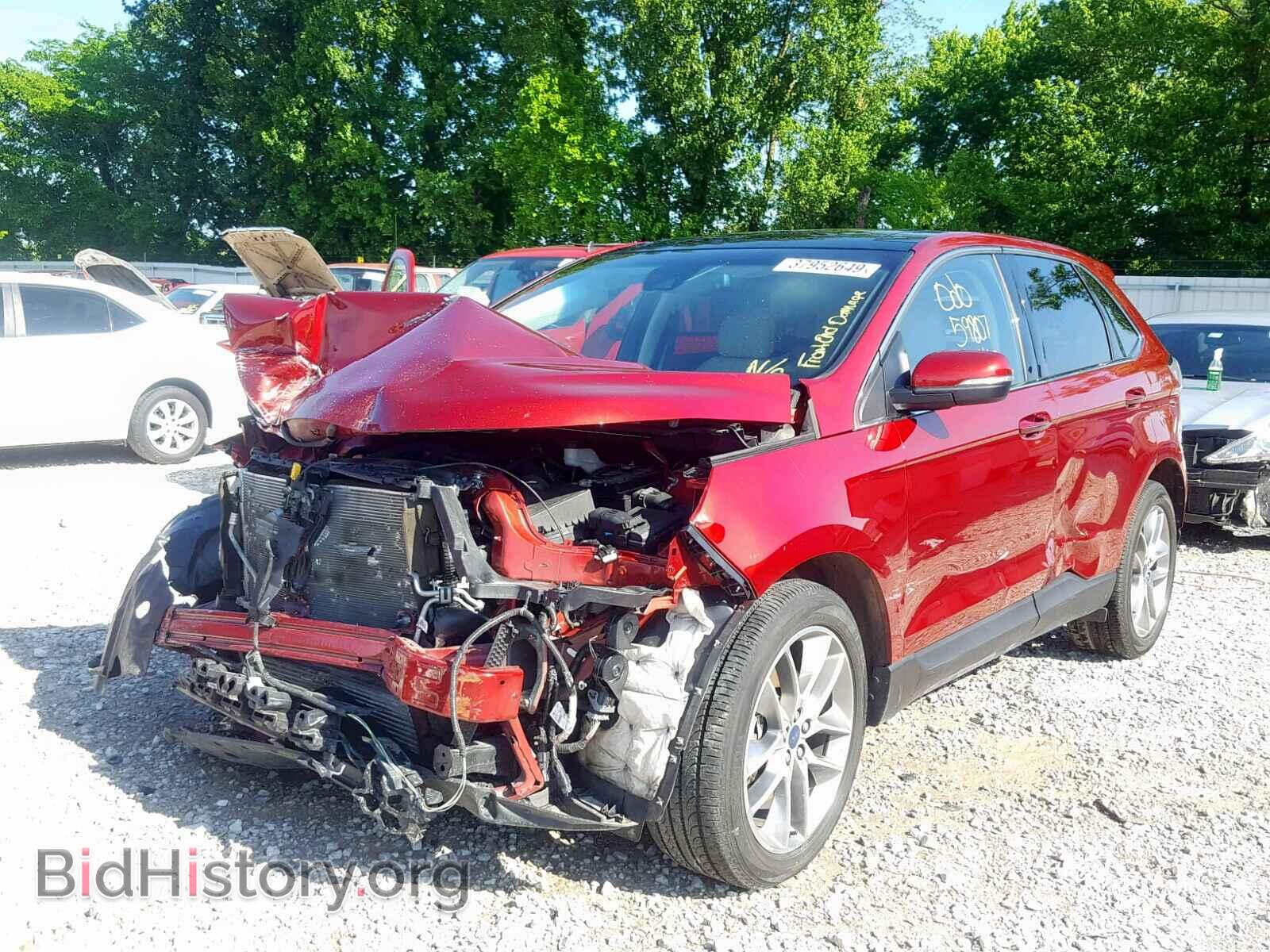 2015 FORD EDGE TITAN - VIN: 2FMPK4K94FBC07005 - Фото 2