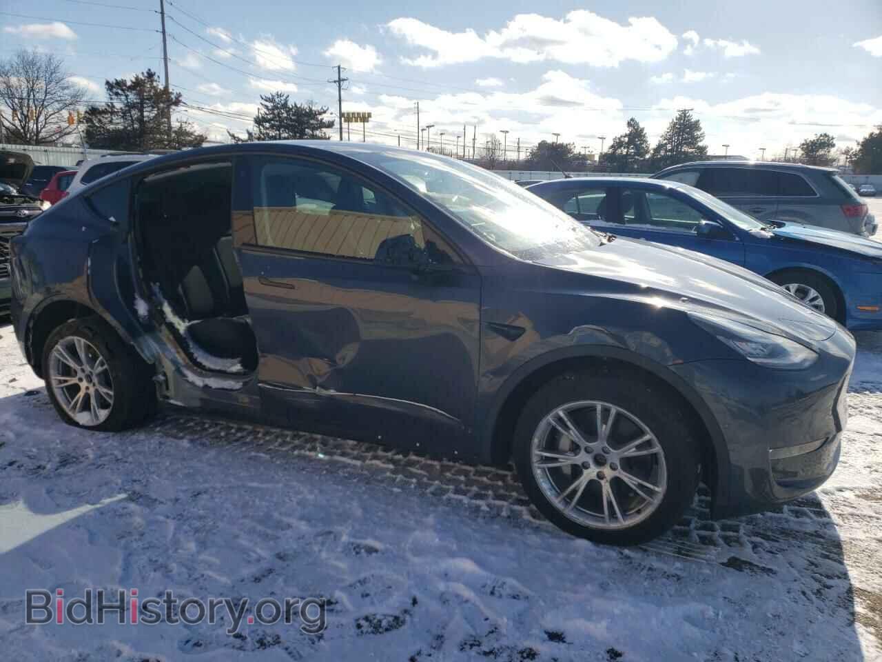 2022 TESLA MODEL Y - VIN: 7SAYGDEE4NA016575 - Фото 4