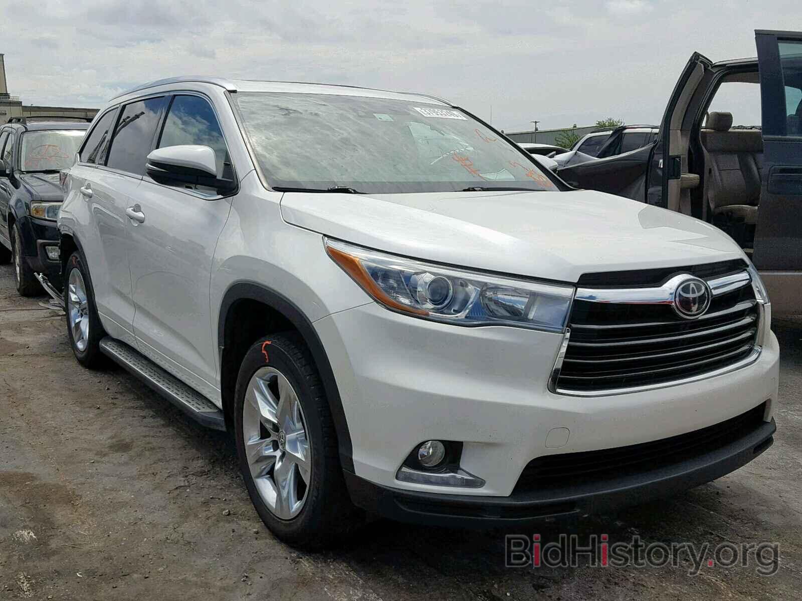 Photo 5TDDKRFH4ES057481 - TOYOTA HIGHLANDER 2014