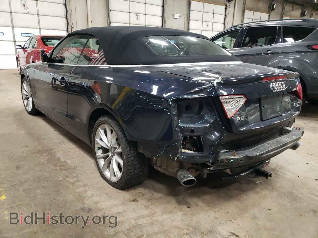 2013 AUDI A5 - VIN: WAULFAFH8DN000865 - Photo 2