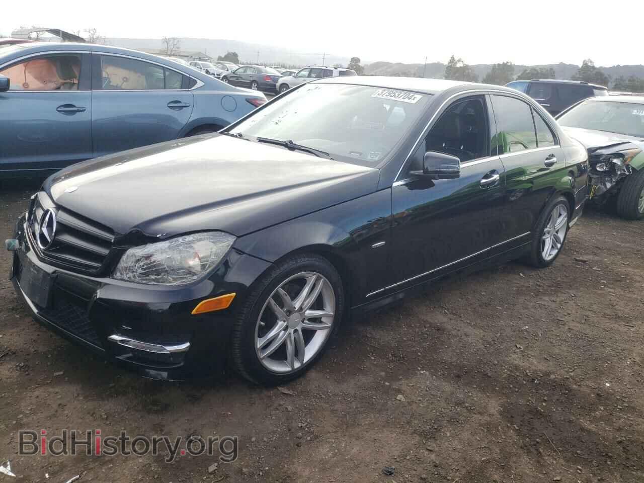 Фотография WDDGF4HB0CR214079 - MERCEDES-BENZ C-CLASS 2012