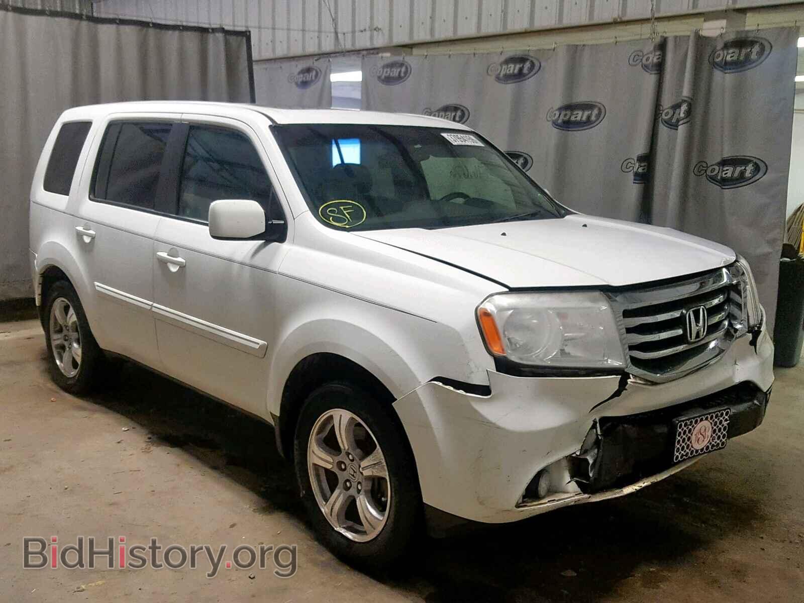 Photo 5FNYF3H60CB011811 - HONDA PILOT EXL 2012