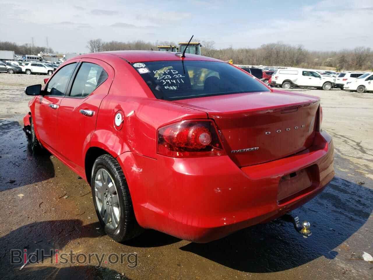 2013 DODGE AVENGER - VIN: 1C3CDZAB3DN616858 - Фото 3