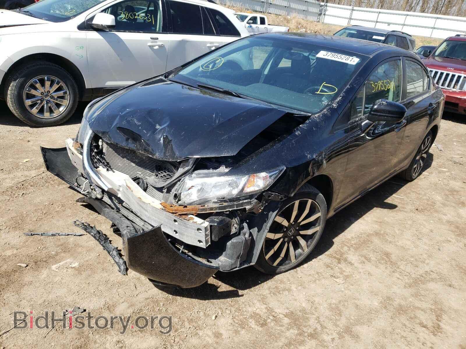 2015 HONDA CIVIC - VIN: 19XFB2F93FE044533 - Фото 2