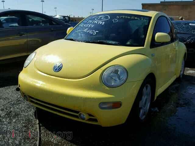 2000 VOLKSWAGEN BEETLE - VIN: 3VWCF21C5YM424554 - Фото 2