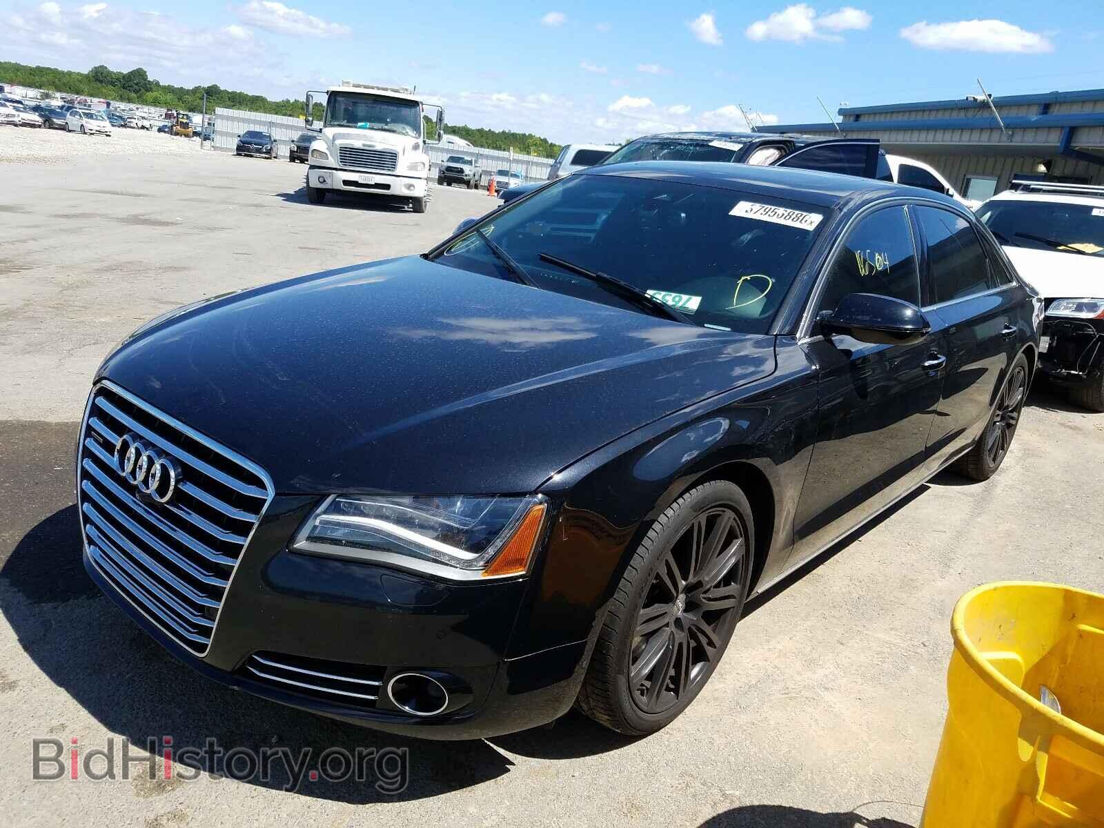 2013 AUDI A8 - VIN: WAUR2AFD8DN018978 - Photo 2