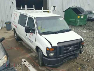 2008 Ford ECONOLINE, белый — VIN 1FTNE14W88DB35579, Copart