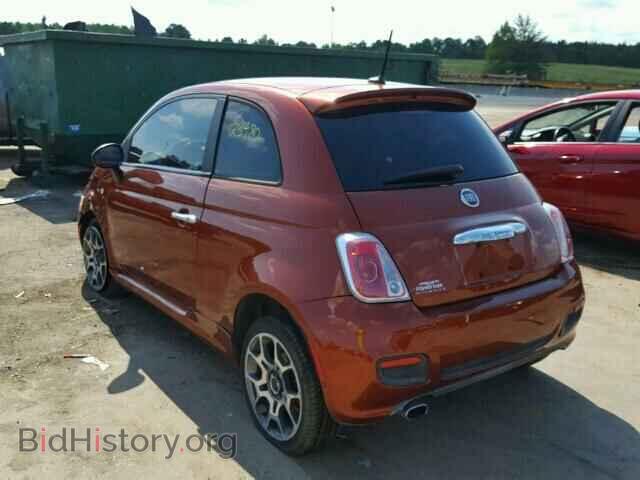 2012 FIAT 500 - VIN: 3C3CFFBR9CT109708 - Фото 3