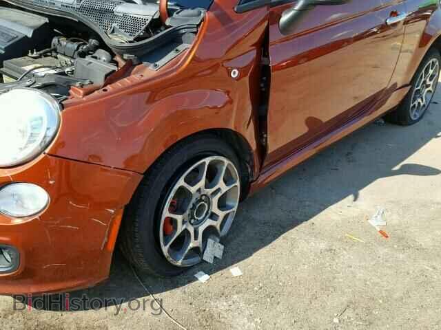 2012 FIAT 500 - VIN: 3C3CFFBR9CT109708 - Фото 9