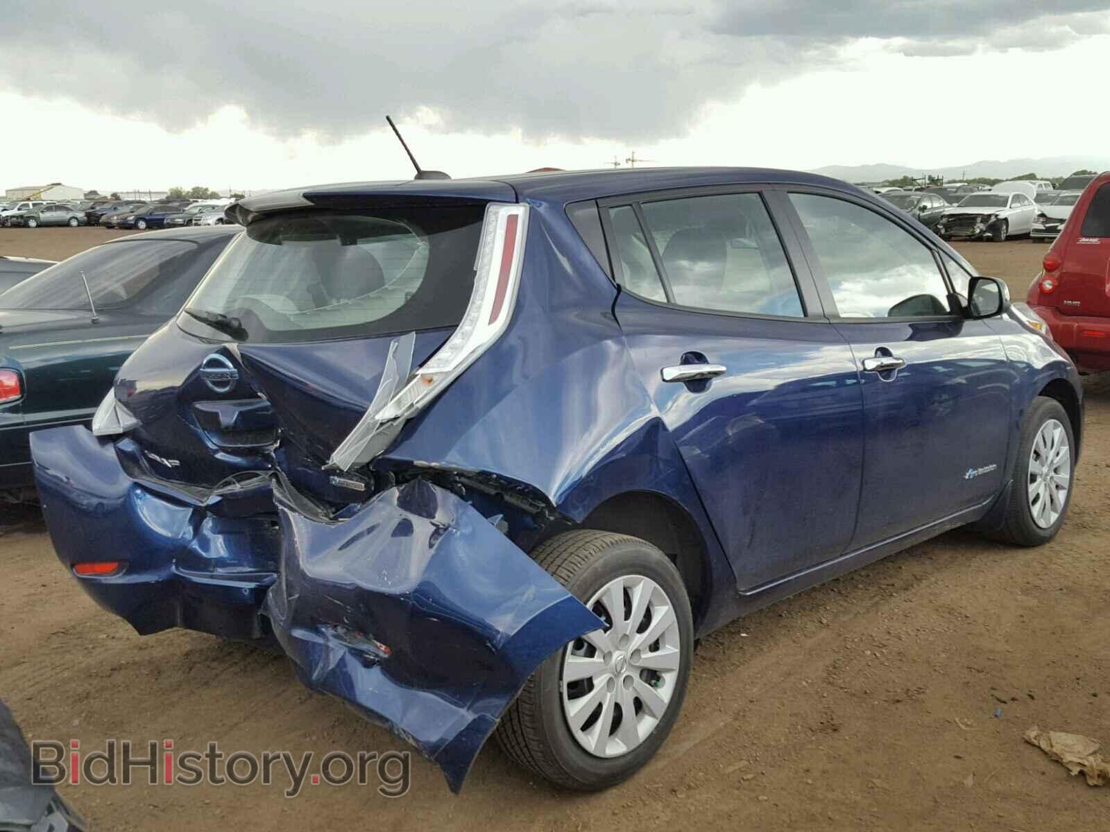 2017 NISSAN LEAF - VIN: 1N4BZ0CP0HC305165 - Фото 4