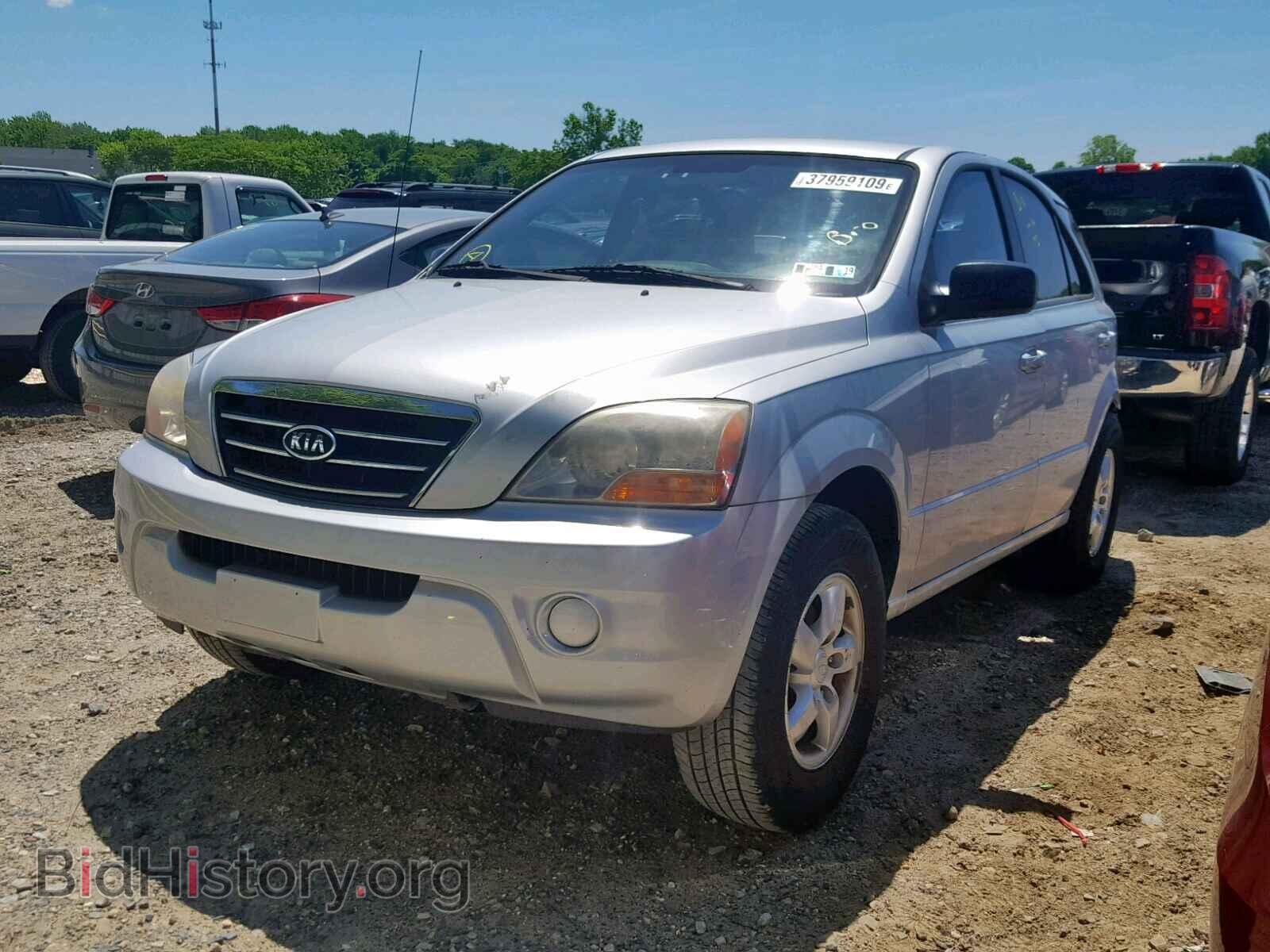 2007 KIA SORENTO EX - VIN: KNDJD736675753479 - Фото 2
