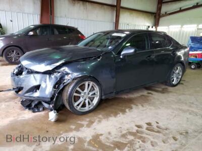 2007 Lexus IS IS 350, темно-серый — VIN JTHBE262175012586, Copart