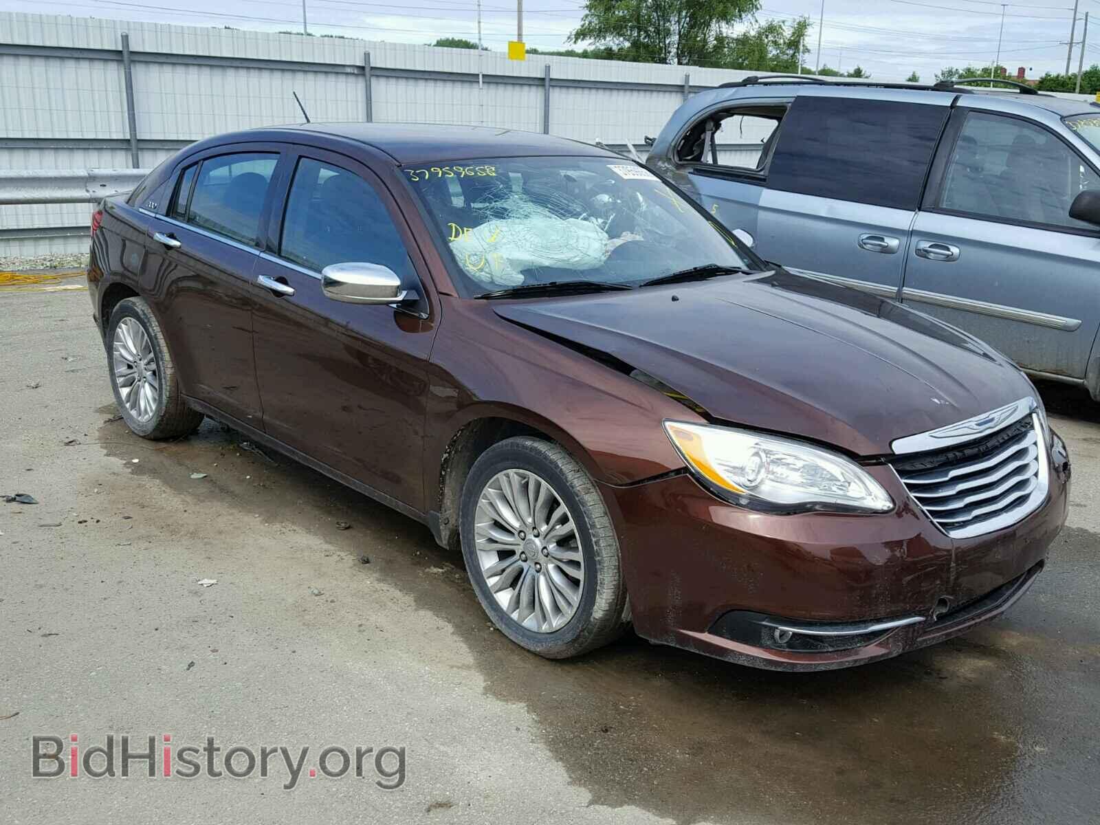 Фотография 1C3CCBCB0CN226676 - CHRYSLER 200 2012