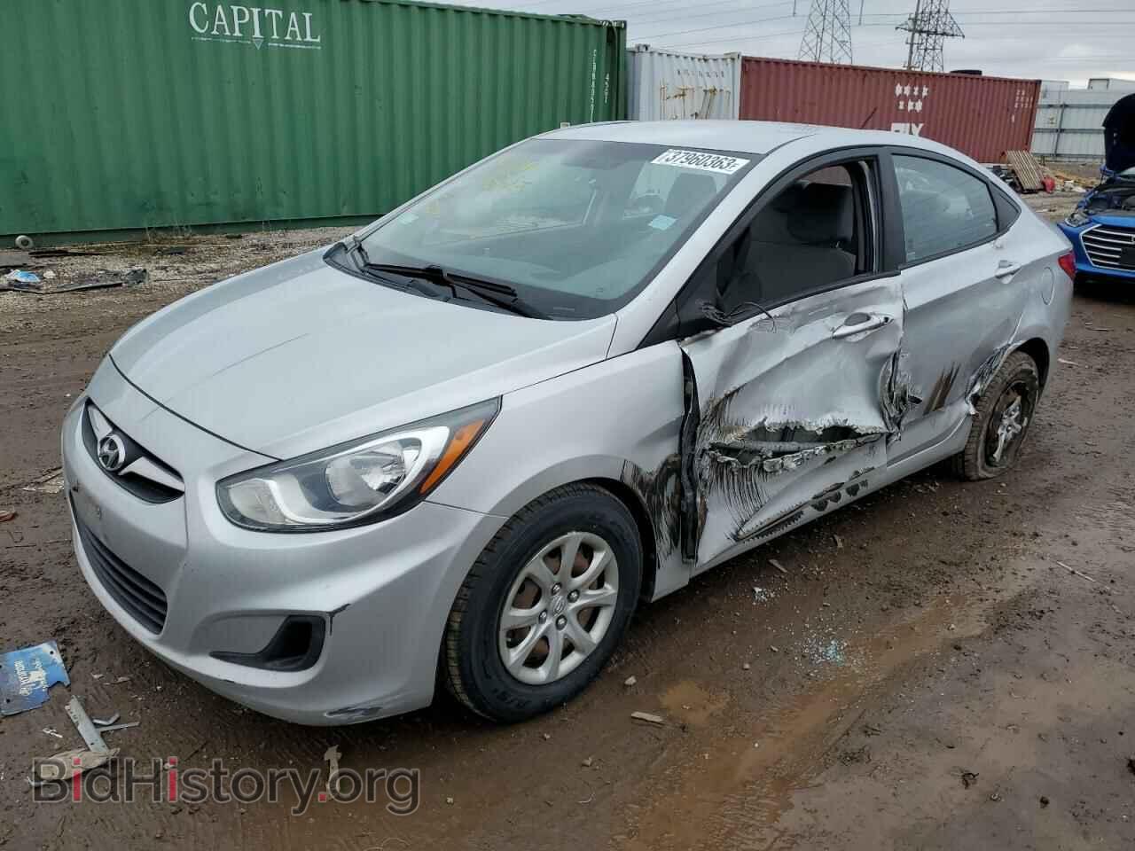 Photo KMHCT4AE3DU567383 - HYUNDAI ACCENT 2013