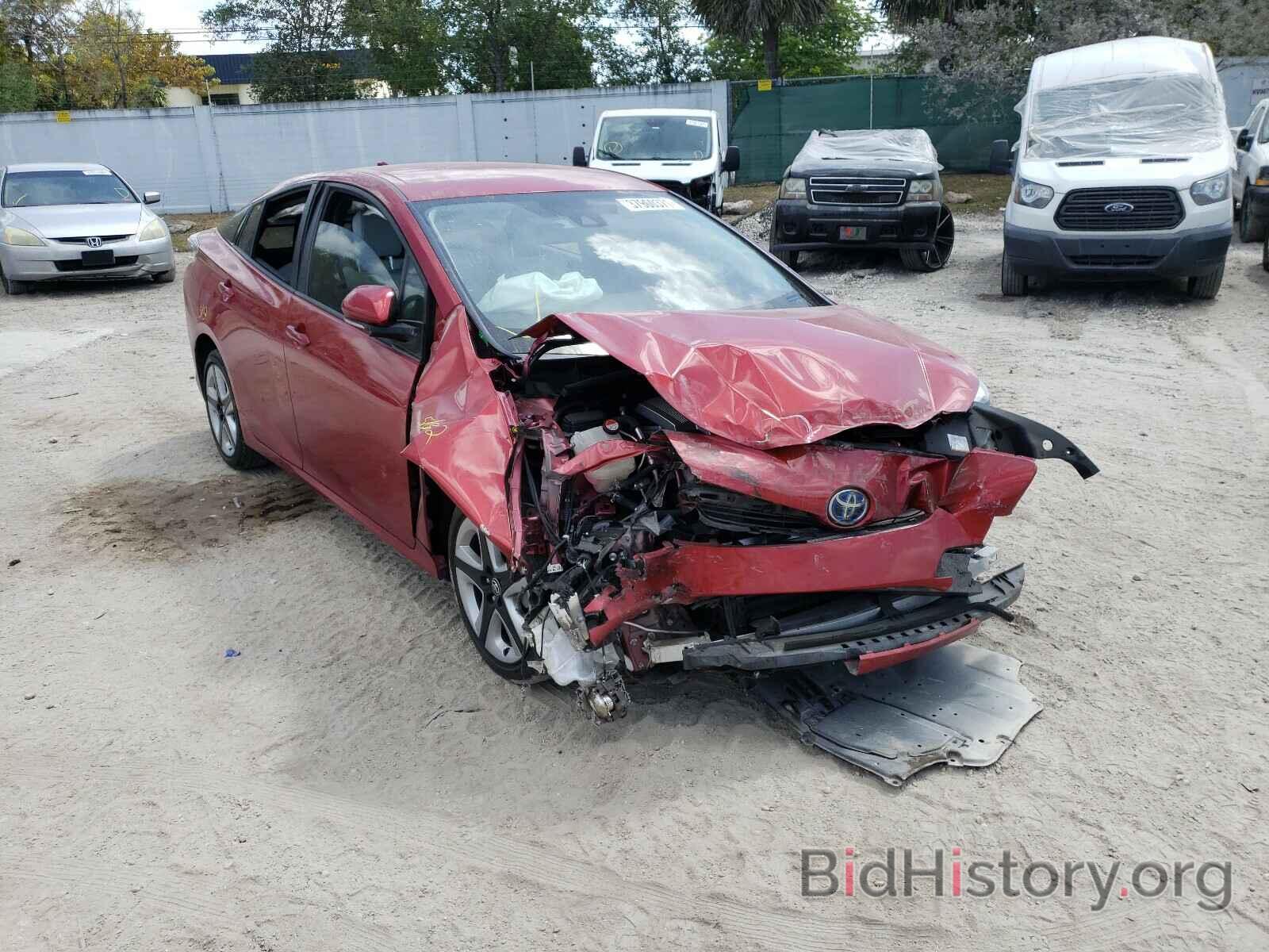 Photo JTDKARFU8G3502204 - TOYOTA PRIUS 2016