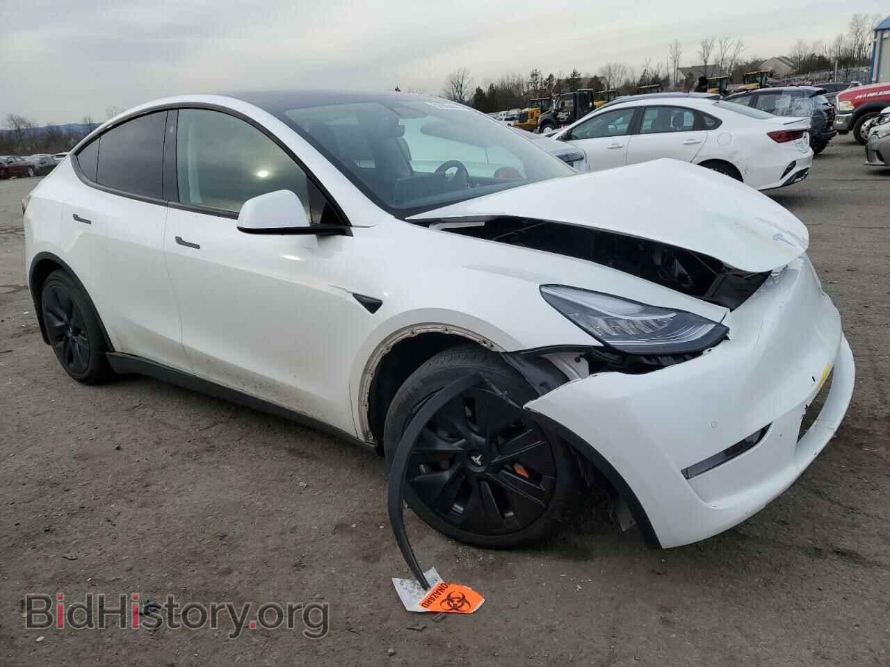 2021 TESLA MODEL Y - VIN: 5YJYGAEE2MF227822 - Фото 4