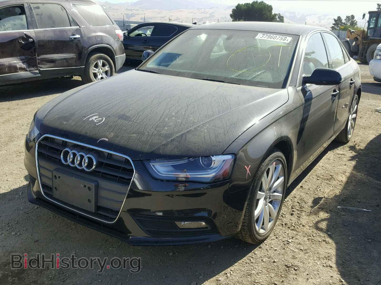 2013 AUDI A4 - VIN: WAUEFAFL8DN018330 - Фото 2