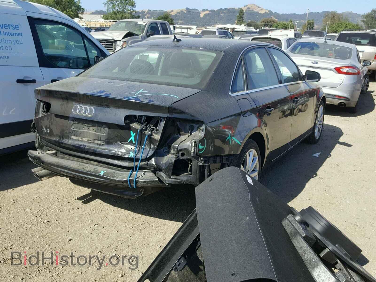 2013 AUDI A4 - VIN: WAUEFAFL8DN018330 - Фото 4