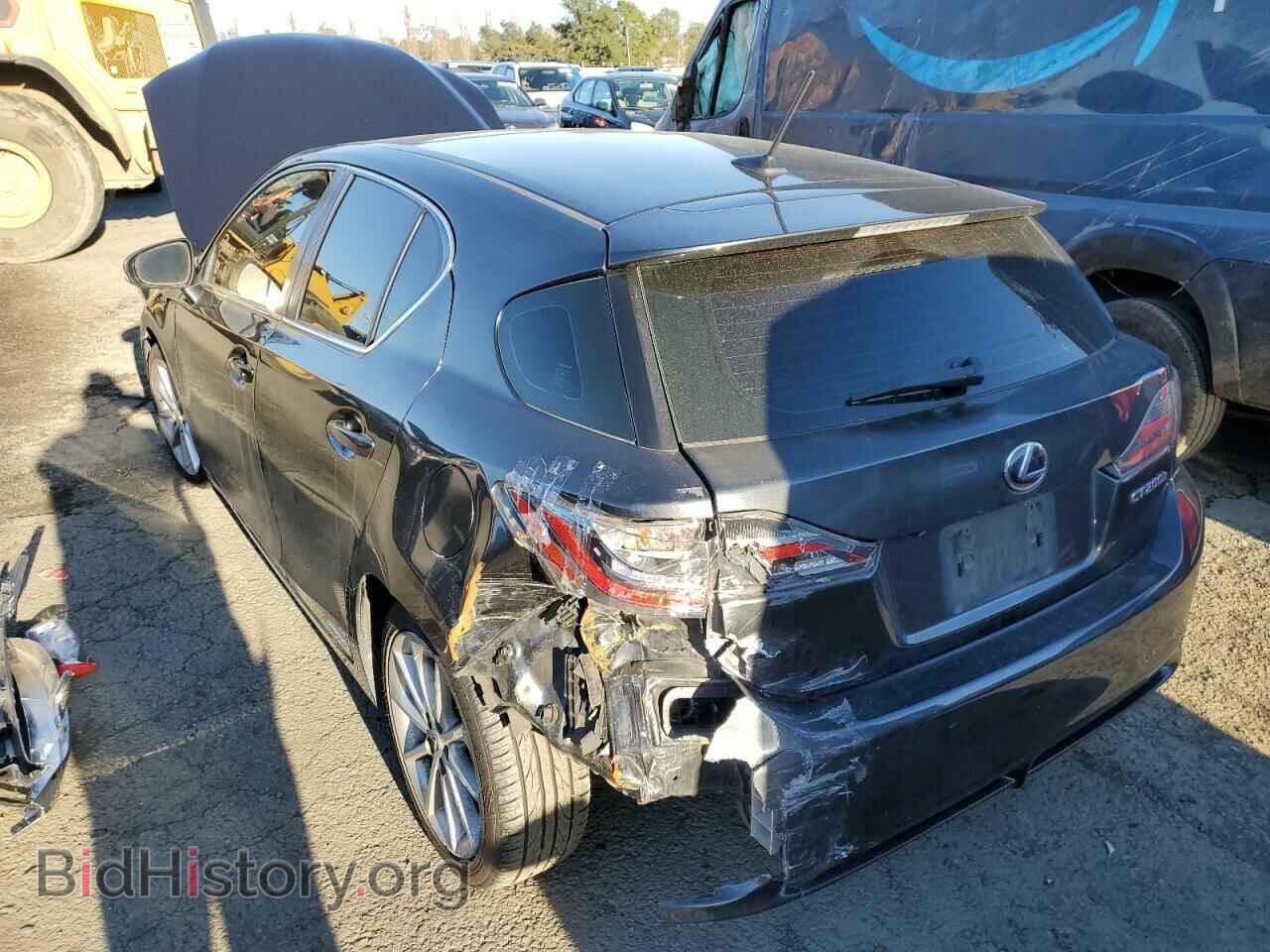 2011 LEXUS CT 200 - VIN: JTHKD5BHXB2030447 - Фото 2
