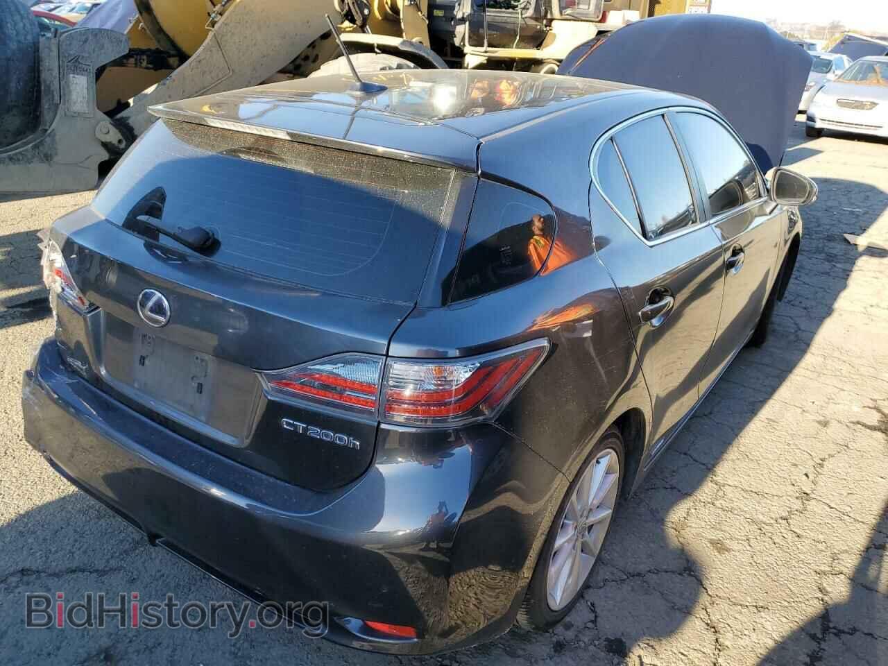2011 LEXUS CT 200 - VIN: JTHKD5BHXB2030447 - Фото 3