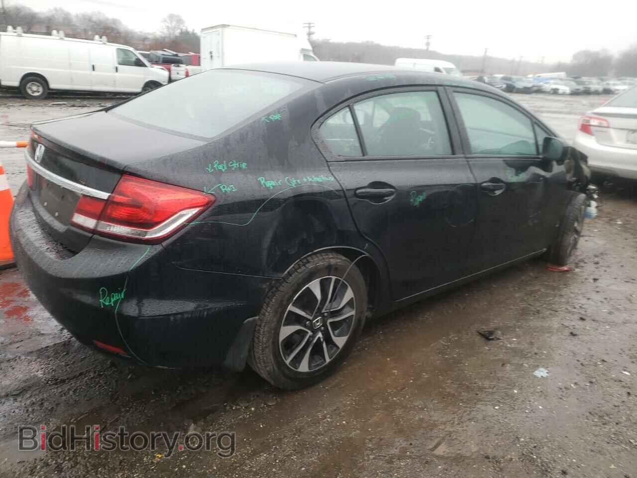 2014 HONDA CIVIC - VIN: 19XFB2F8XEE248512 - Фото 3