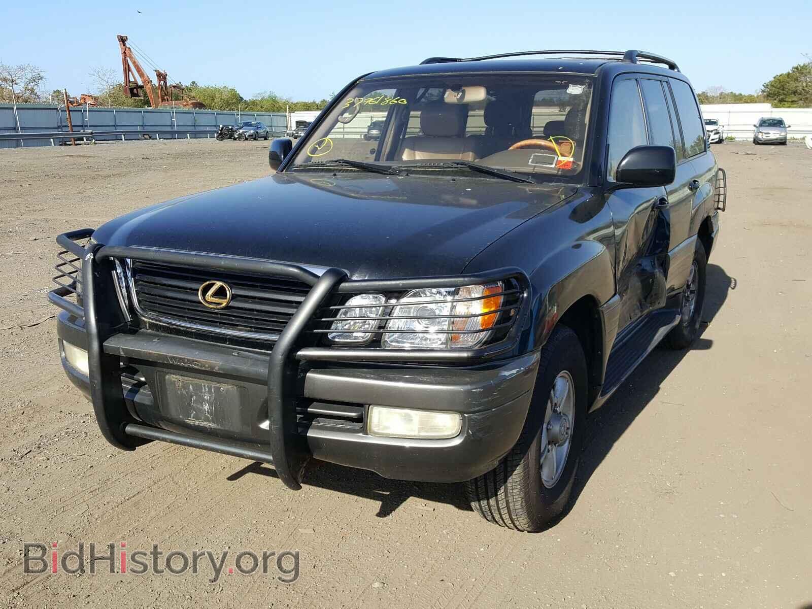 2000 LEXUS LX470 - VIN: JT6HT00W3Y0108310 - Фото 2