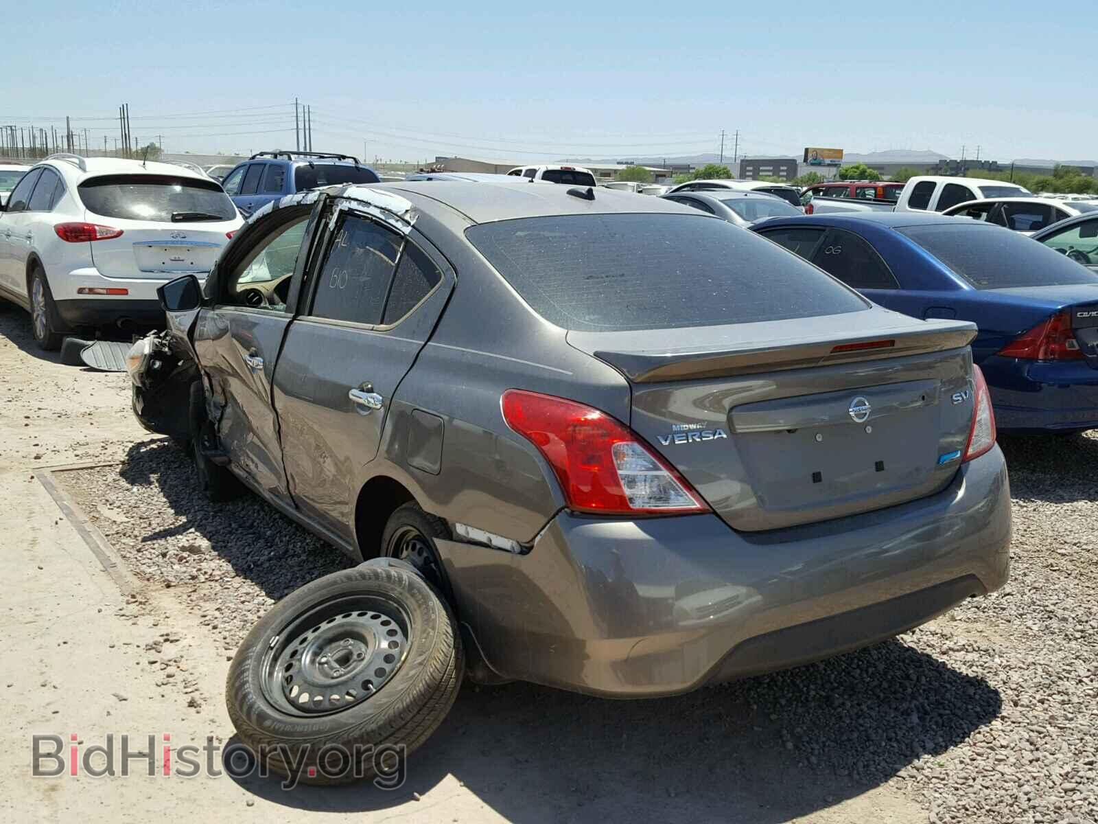 2016 NISSAN VERSA - VIN: 3N1CN7AP5GL897125 - Фото 3