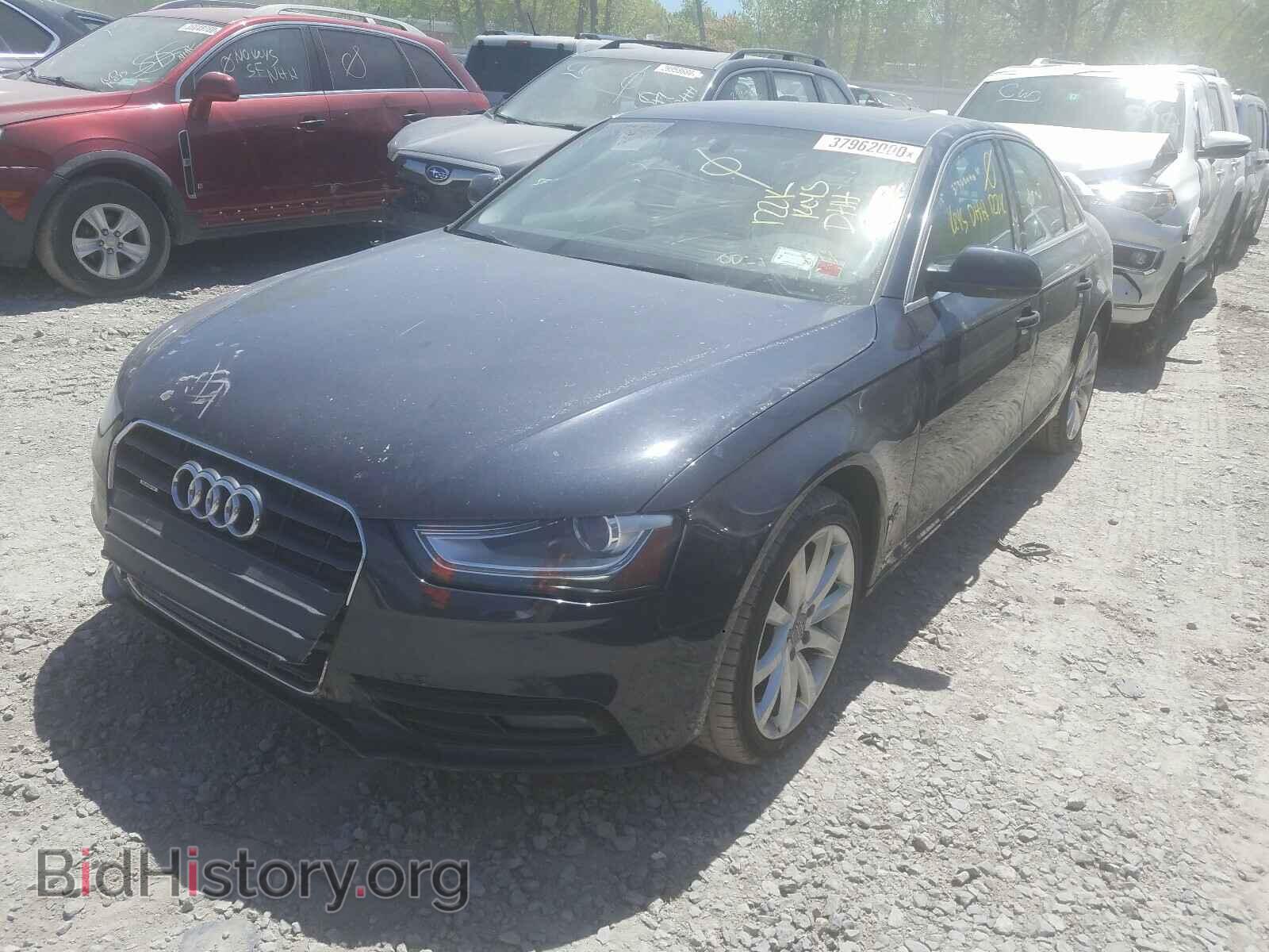2013 AUDI A4 - VIN: WAUFFAFL7DN007291 - Photo 2
