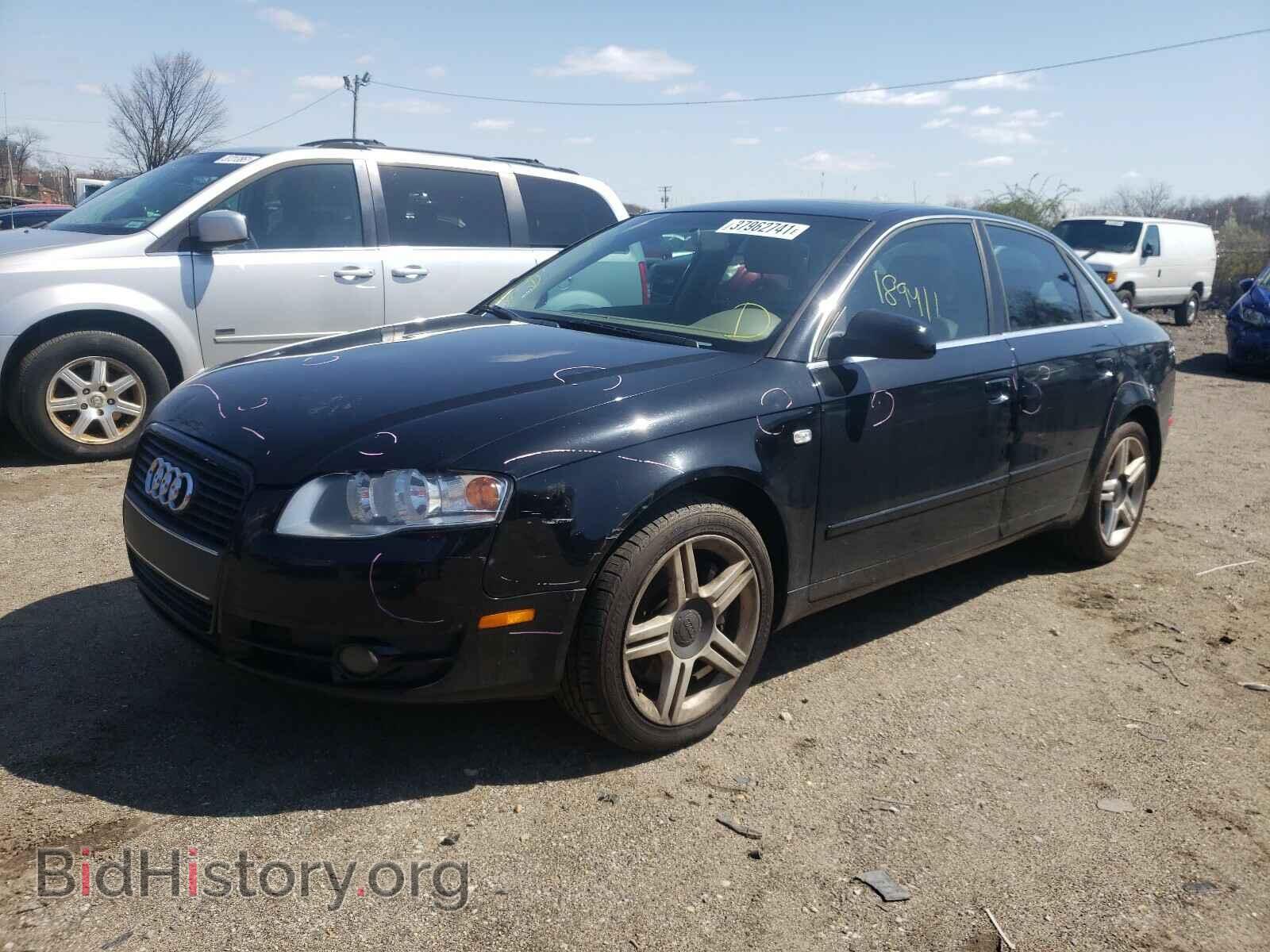 2007 AUDI A4 - VIN: WAUDF78E17A134302 - Фото 2