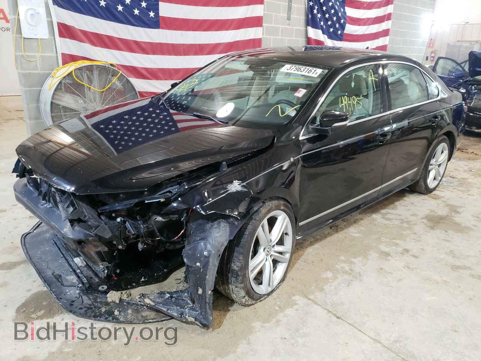 2013 VOLKSWAGEN PASSAT - VIN: 1VWCN7A37DC140399 - Фото 2